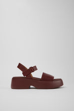 Load image into Gallery viewer, Camper Sandal: Tasha Burgundy