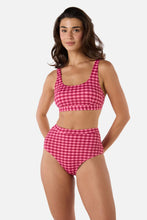 Load image into Gallery viewer, Gingham Bikini Top