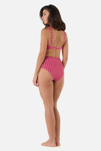 Load image into Gallery viewer, Gingham Bikini Top