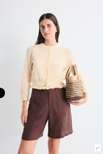 Load image into Gallery viewer, Dune Linen Bermuda Short