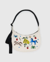 Load image into Gallery viewer, Baggu: Medium Nylon Crescent Bag