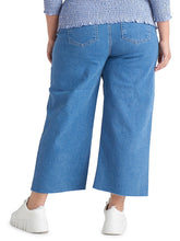 Load image into Gallery viewer, Plus: Culotte Blue Jeans