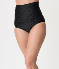 Load image into Gallery viewer, Vixen Black High-Waisted Bottoms