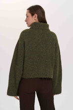 Load image into Gallery viewer, Moss Turtleneck Pullover
