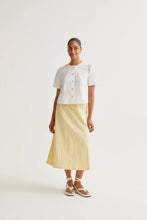 Load image into Gallery viewer, Puff Blouse with Woven Buttons
