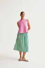 Load image into Gallery viewer, Grass Striped Skirt
