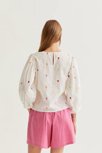 Load image into Gallery viewer, Tulip Embroidered Blouse
