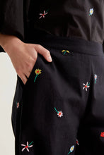 Load image into Gallery viewer, Night Garden Embroidered Trouser

