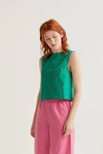 Load image into Gallery viewer, Cherry Picking Sleeveless Top
