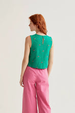 Load image into Gallery viewer, Cherry Picking Sleeveless Top
