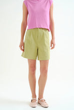 Load image into Gallery viewer, Celery Drill Cotton Shorts

