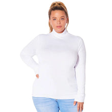 Load image into Gallery viewer, Plus Size Long Sleeved Layering Turtleneck
