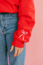 Load image into Gallery viewer, Bows Embroidered Sweatshirt  (2 Colour Ways)
