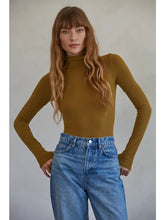 Load image into Gallery viewer, Knit Seamless Turtleneck Bodysuit
