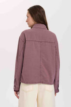 Load image into Gallery viewer, Oversized Grape Button-Up
