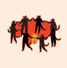 Load image into Gallery viewer, Little Black Cat Stickers
