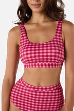 Load image into Gallery viewer, Gingham Bikini Top
