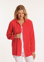 Load image into Gallery viewer, Cotton Gauze Tunic Button-Up (2 Colours)
