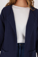 Load image into Gallery viewer, Lisbon Cotton Open Blazer
