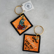 Load image into Gallery viewer, Embroidered Keychains by Stay Home Club
