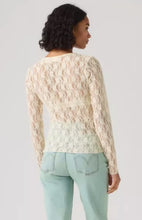 Load image into Gallery viewer, Levi's Cream Lace Long Sleeve
