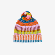 Load image into Gallery viewer, Chunky Rainbow Beanie
