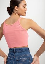 Load image into Gallery viewer, Summer Staple Ribbed Cropped Tank
