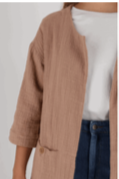 Load image into Gallery viewer, Lisbon Cotton Open Blazer
