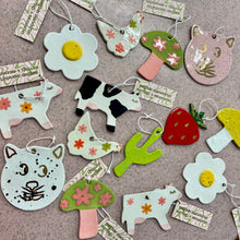 Load image into Gallery viewer, Ceramic Ornaments by Meghan Macwhirter

