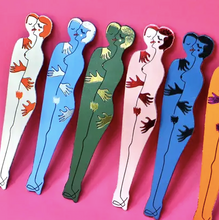 Load image into Gallery viewer, Booklovers Leather Bookmark
